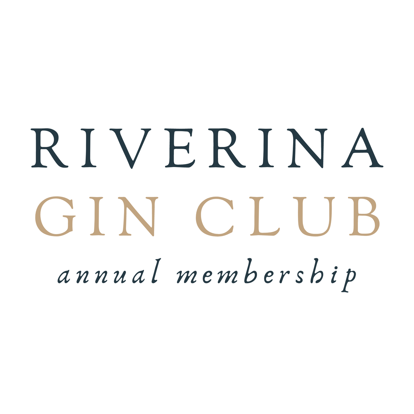 Riverina Gin Club Annual Membership